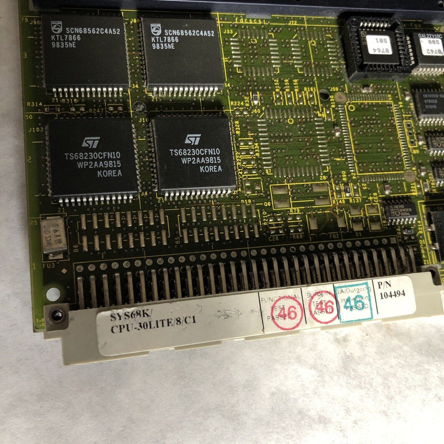 Force Cpu-30Lite Sys68k Computer Sys68k/Cpu-30Lite/8/C1,Sap 204317,Ee