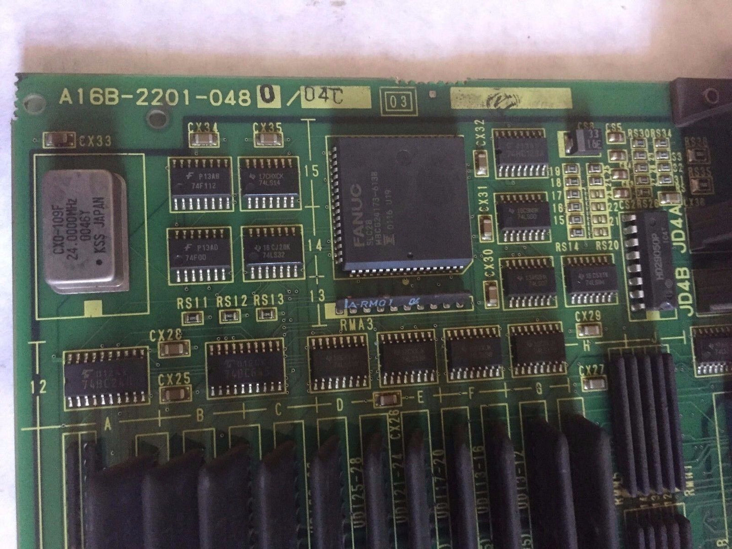 Fanuc A16b-2201-0480 Process I/O,Fanuc A16b-2201-0480/04C,Eb