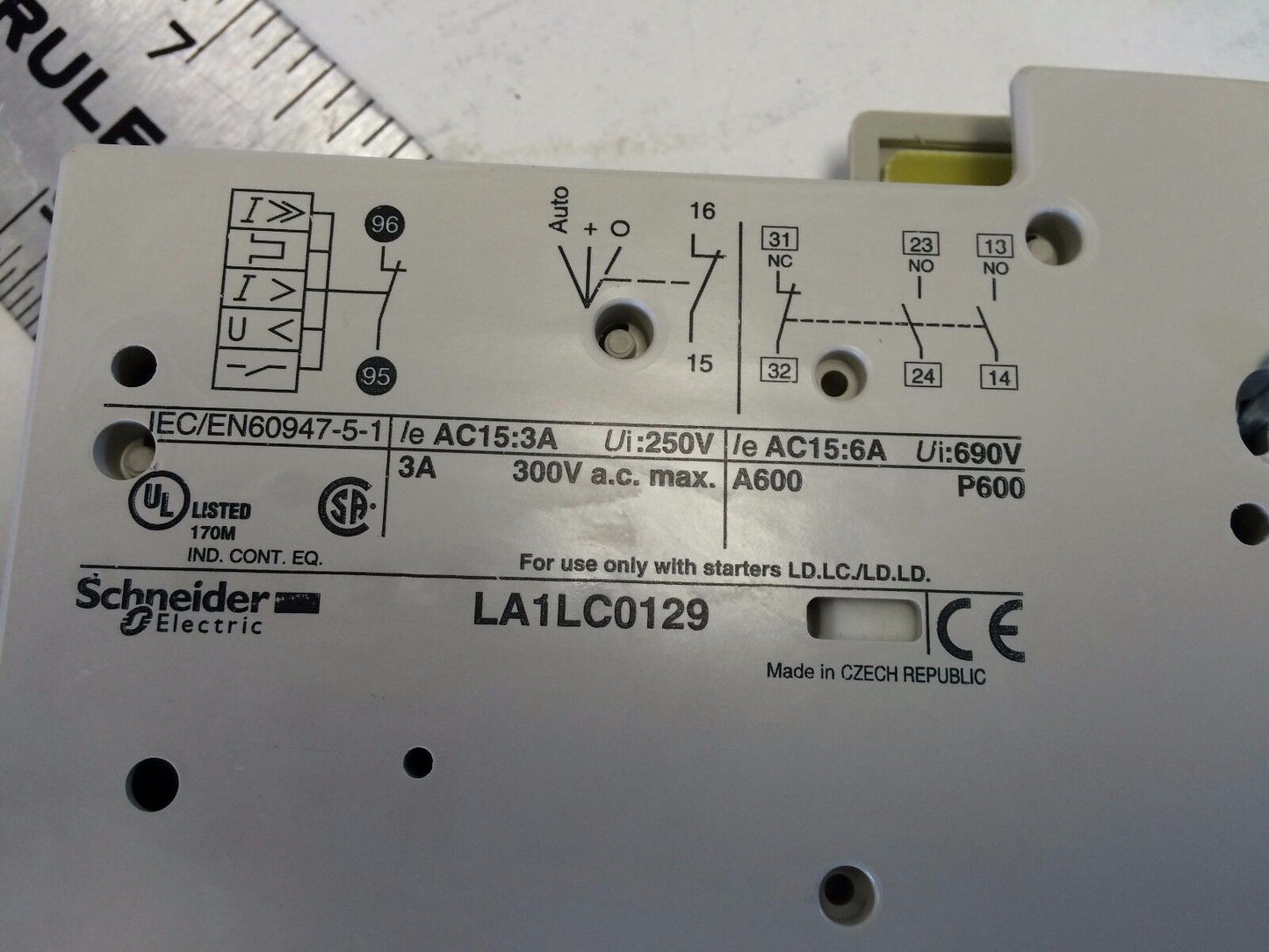 New Schneider La1lc0129 Auxiliary Contact Tesys ,Cf