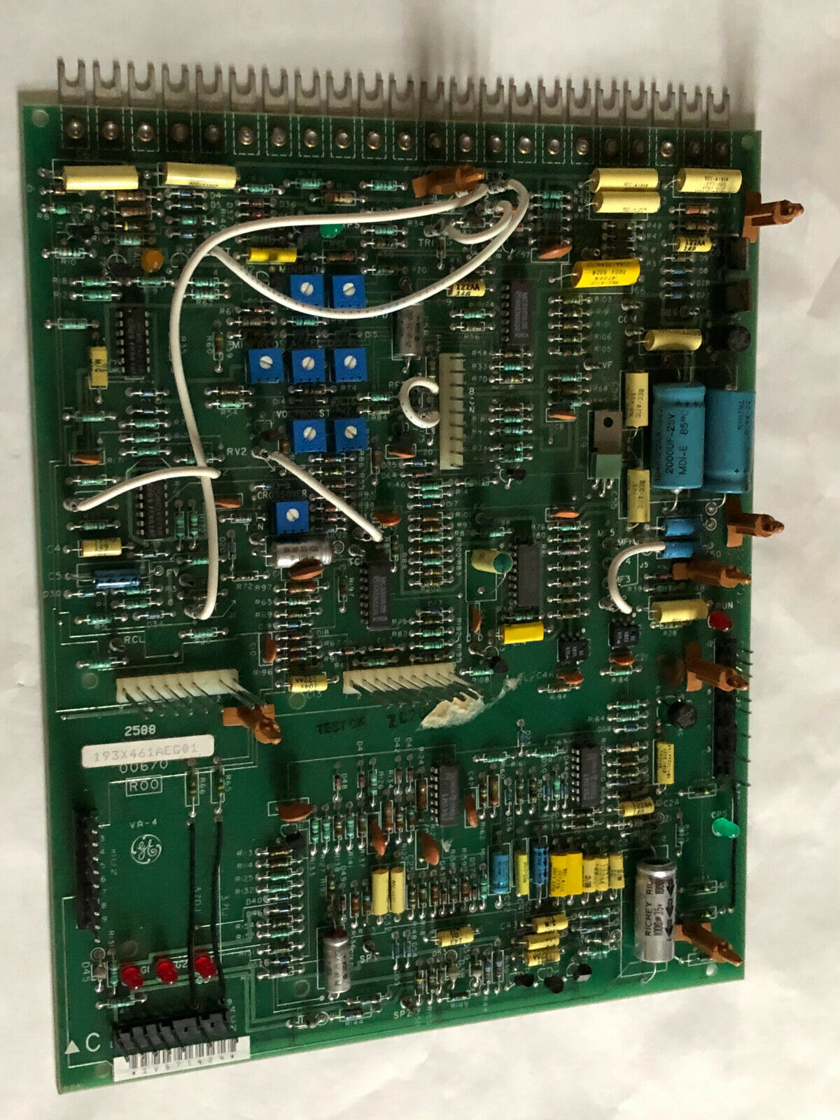 Ge 193X461aeg01 Regulator Circuit Board 36B599709 002/0 36B599708ad-A-Xi,Da