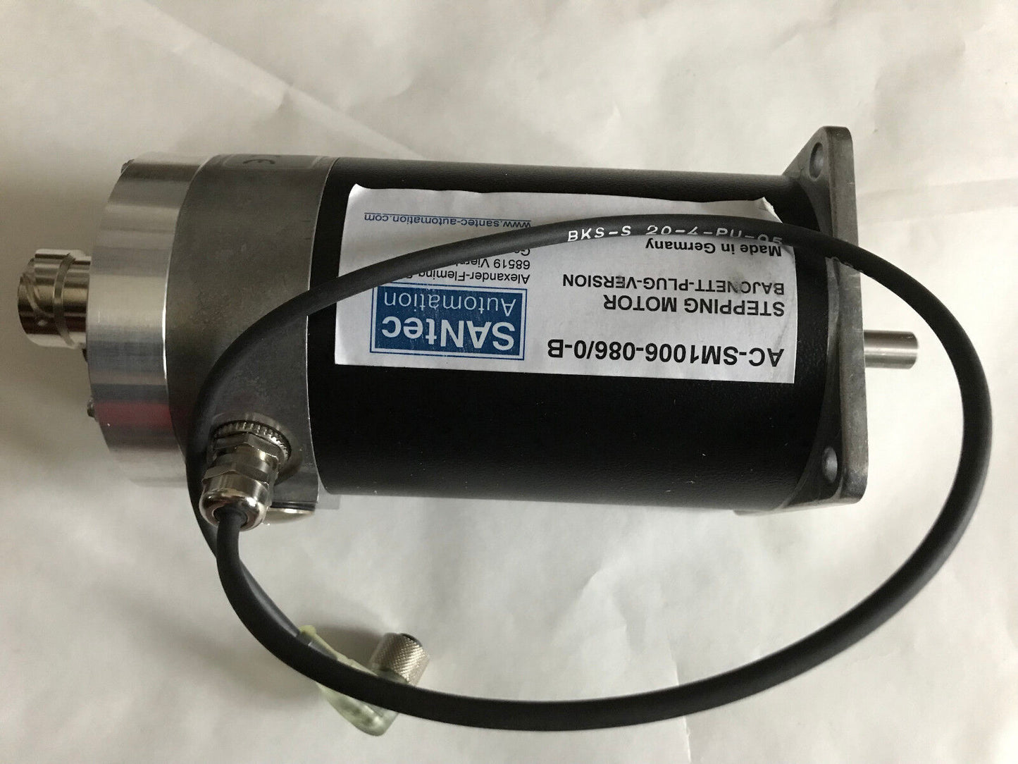 Santec Automation Ac-Sm1006-086/0-B Ac Stepping Motor Bajonett-Plug-Version,Sc