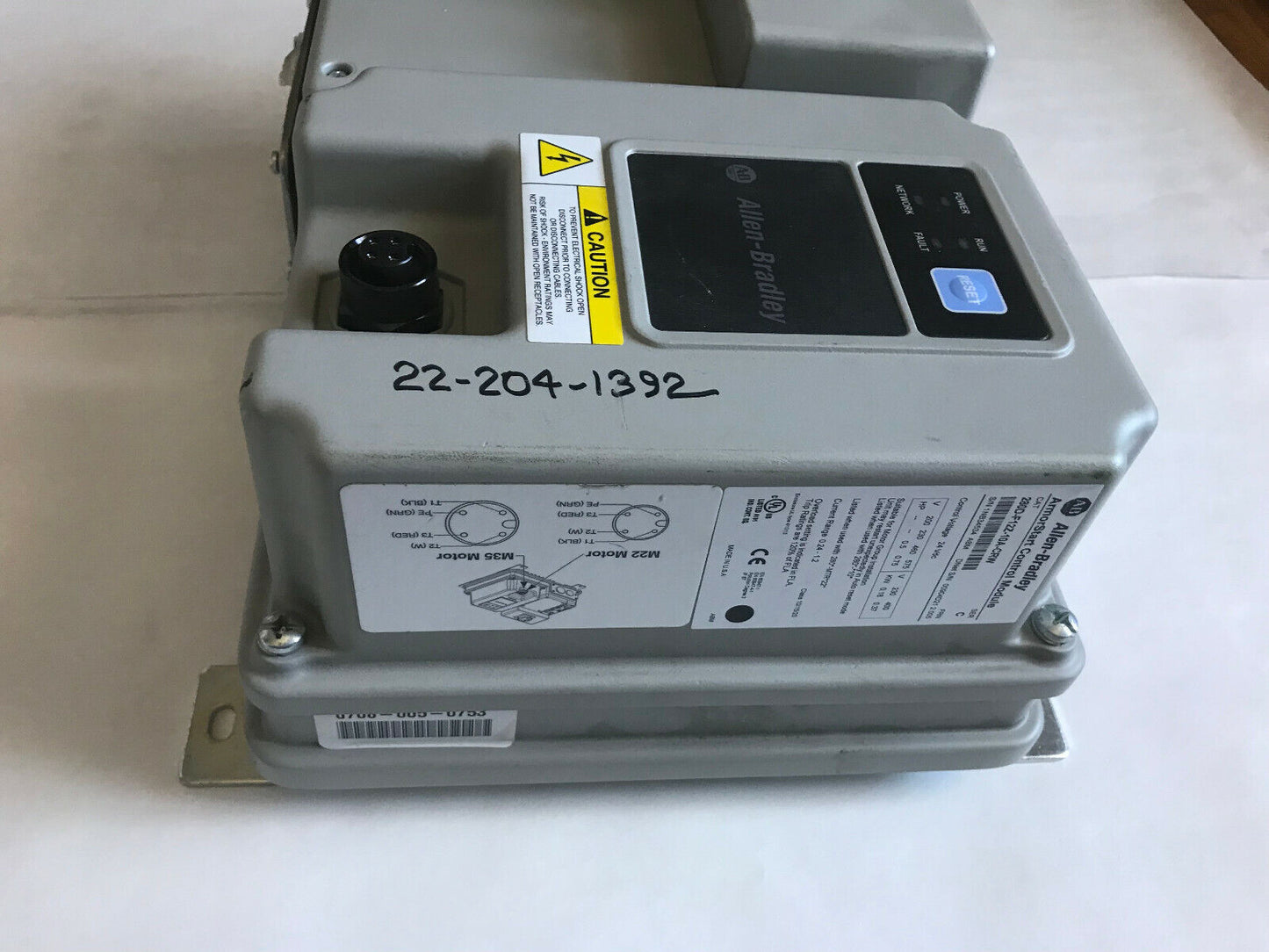 Allen Bradley 280D-F12z-10A-Crw Armorstart Control Module 280D-Fn-10-C Base,Sm
