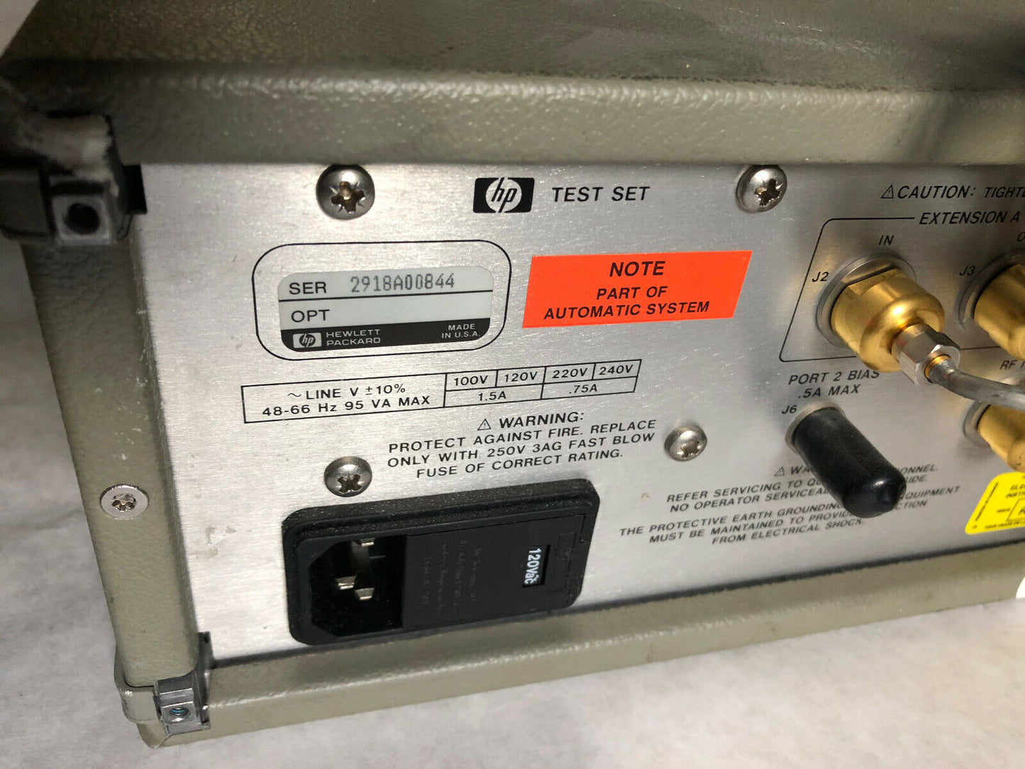 Hewlet Packard 8514B S-Parameter Test Set 45Mhz-20Ghz,Hp 8514B,Ti