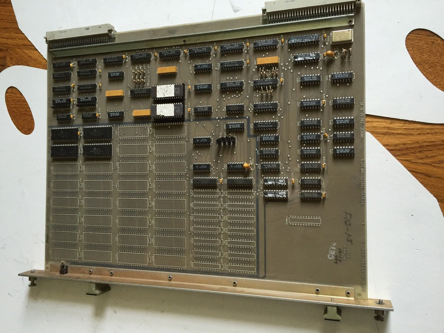 Siemens 560-2130,Texas 2601334-000,Schem 2601332,64K Mem Good Card,5602130,Bi