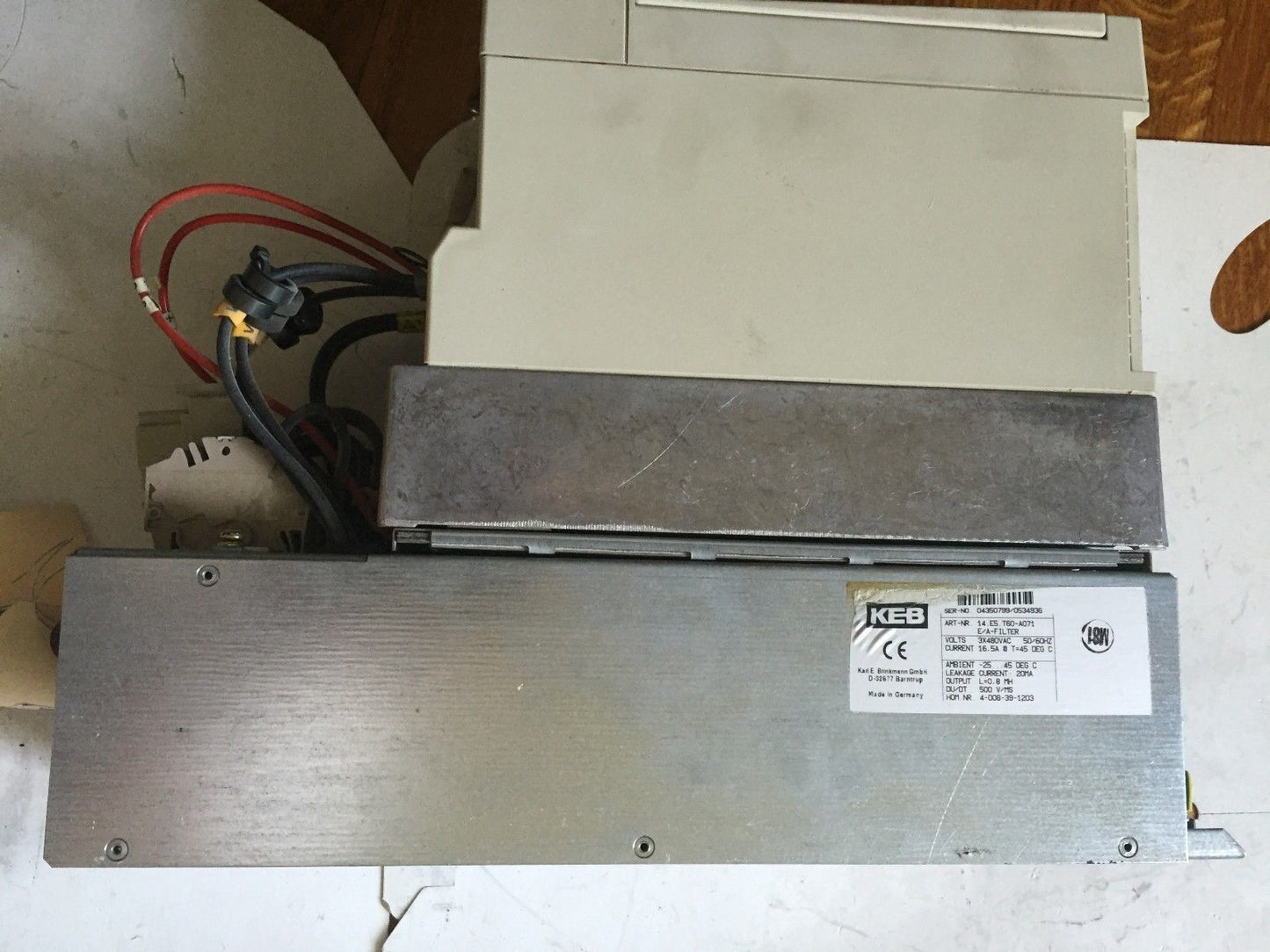 Homag 14F5cbd-Ya00 Combivert Keb 14.E5 T60-A071 E/A Filter Inverter,3Ph,Tj