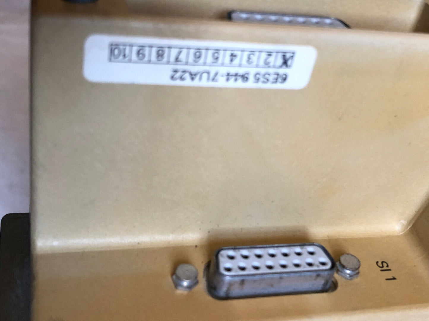 Siemens 6Es5 944-7Ua2,6Es5-944-7Ua22,115U,944Cpu,6Es5816-1Aa11,6Es5 816-1Aa11,Cg