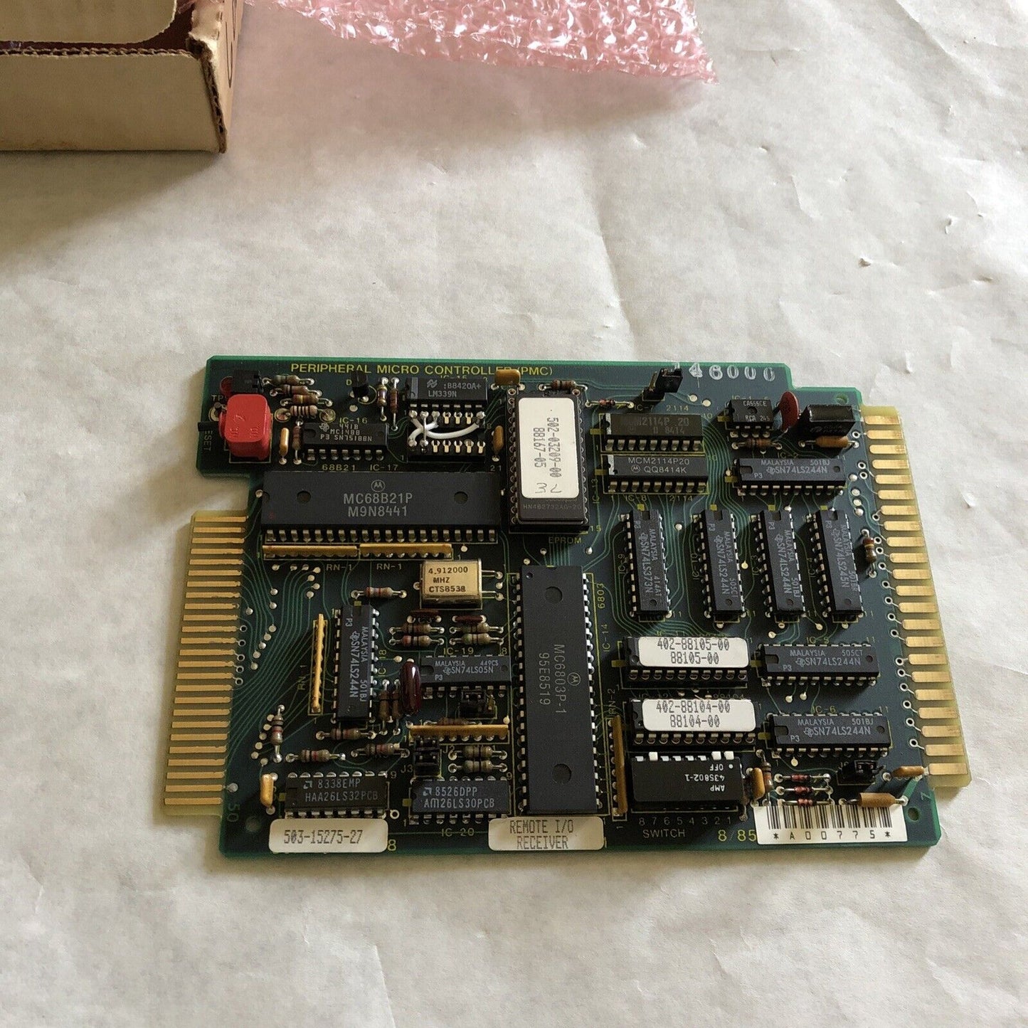 Giddings & Lewis 503-15275-27 Peripheral Micro Controller (Pmc) Tools,Es