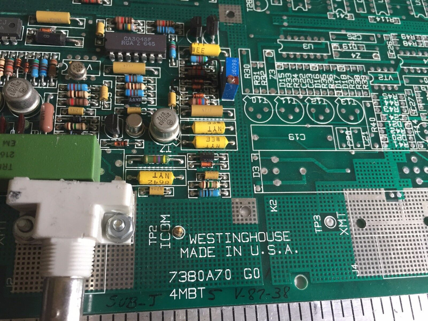 Westinghouse 7380A70,Westinghouse 7380A70 G0 4Mbt Board,Cx