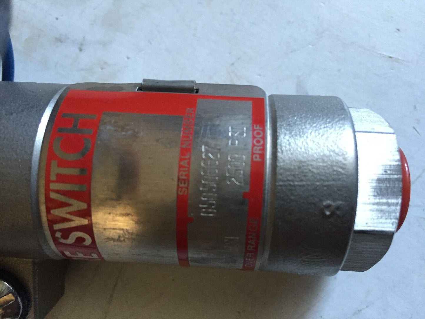 New Sor 6Ah-Jf2-N4-C1a-Rrpk Soc Pressure Switch,6Ah Jf2 N4 C1a Rrfk, 1/4" Npt,Dd