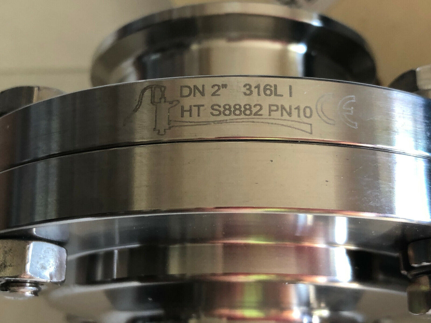 Festo Dfpb-20-090-S5-F04 Rotary Actuator Unit Fmyb-E120, Dn 2" 316L I,Ht Pn10,Ck