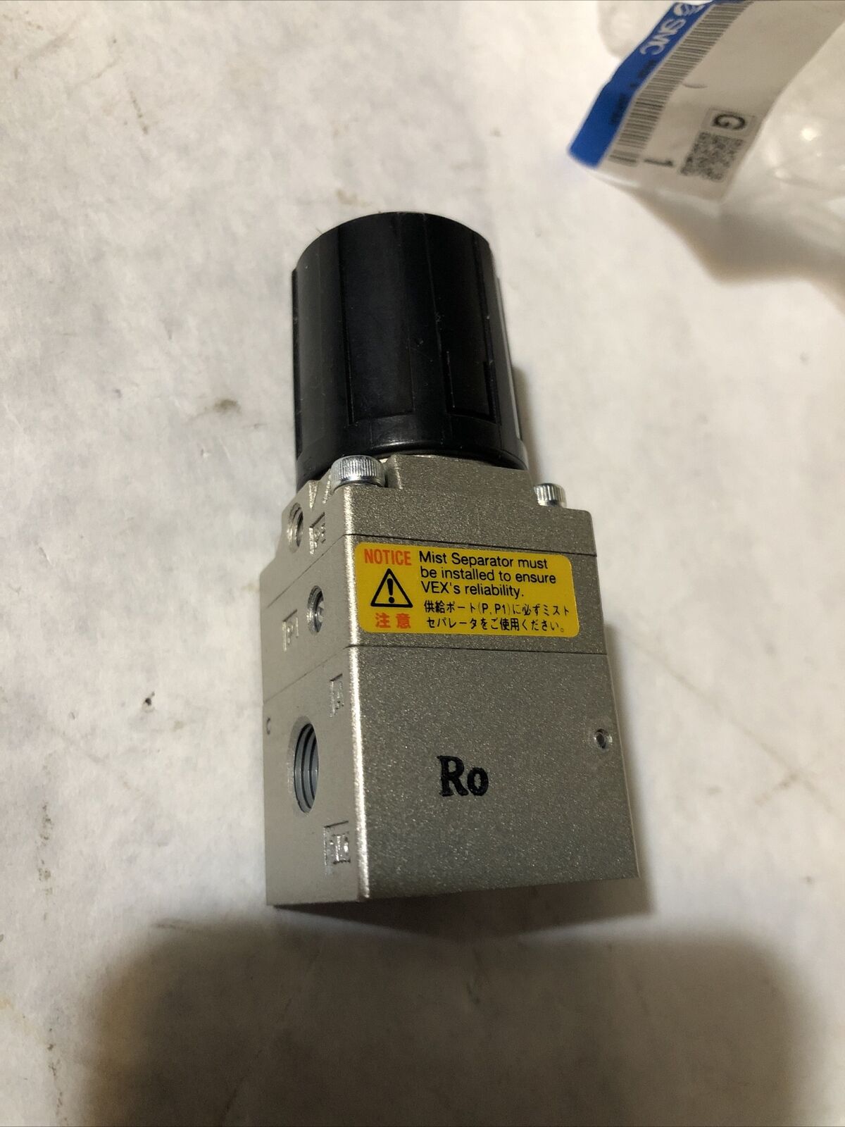 New Smc Vex1a33, Vex1a33-01 Precision Pneumatic Regulator, 1.0Mpa, 1/8"Npt,Br