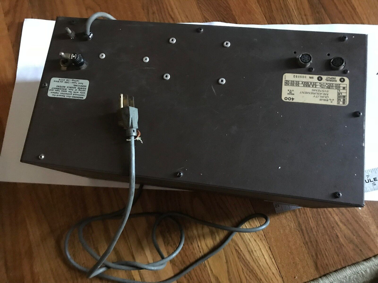 Eg & G 400 X-Y Quality Measurement System, Digital Readout Display,Eg