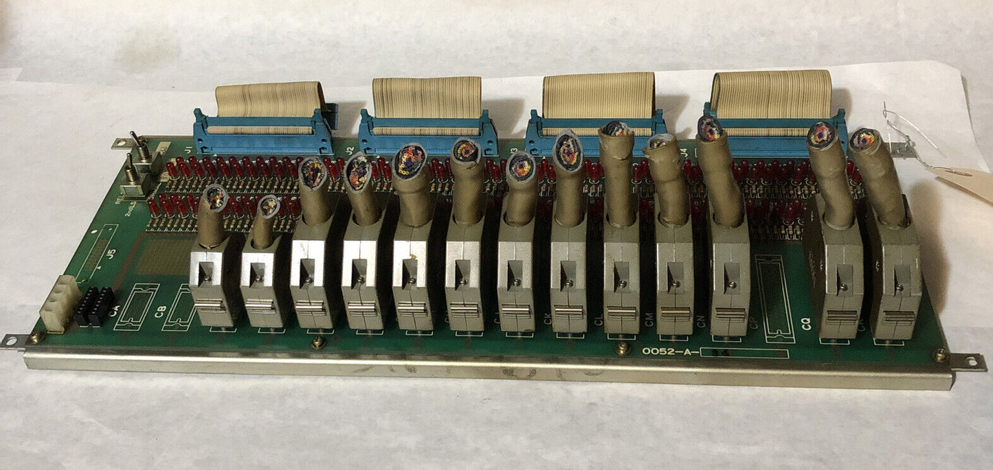 Matsurra 0052-A-34 Cnc Machine Board,Bu