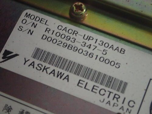 Yaskawa Electric Cacr-Up130aab,Jasp-Wrca01b,Jasp-Wrcf01 Servo Unit,Ez