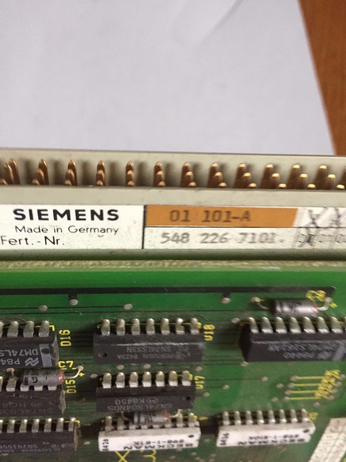 Siemens 6 Es5 921-3Wb12 Cpu Module W/ Memory Card Slots 6Es59213wb12,Es