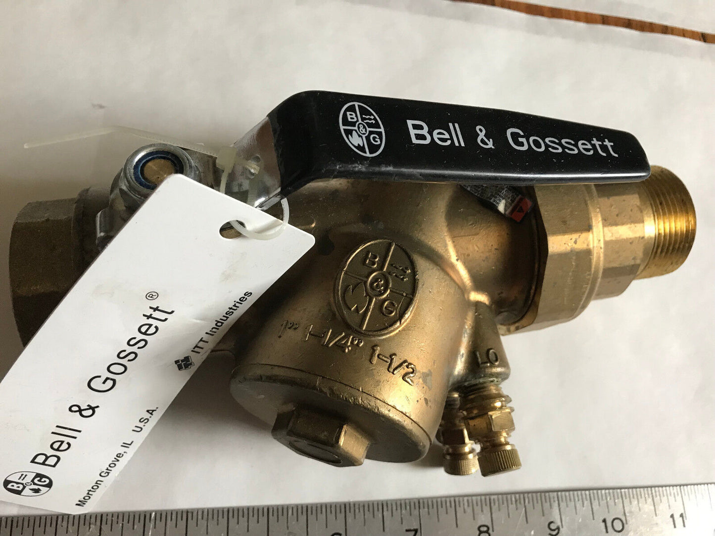 Bell&Gossett Acy Valve Kit,25 32 40,10Gpm,B&G Autoflow Union 1" 1 1/4" 1 1/2",St