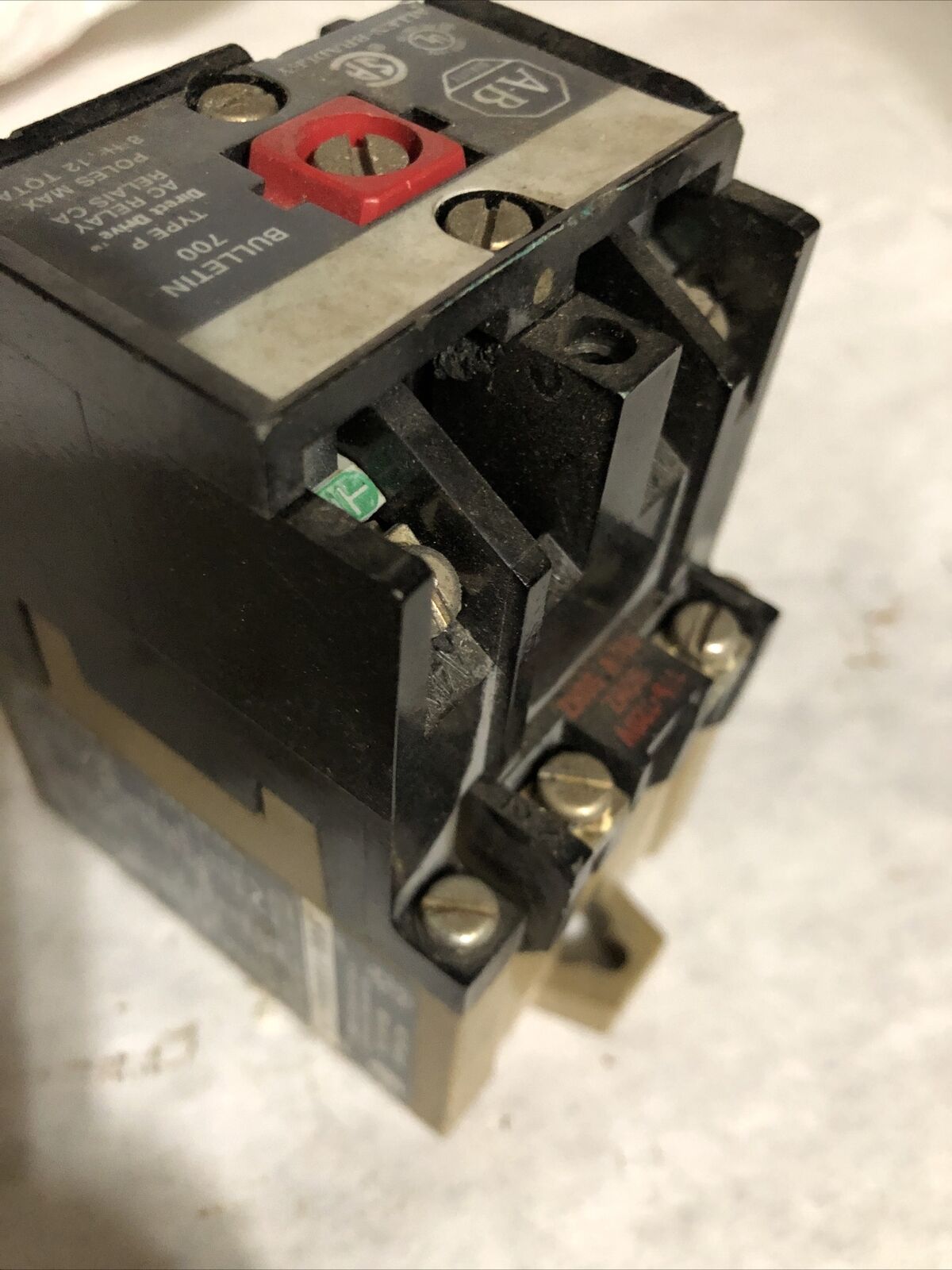 Allen Bradley 120V 700 Ak, 700-P200a1,110V Ac Control Relay,Bq