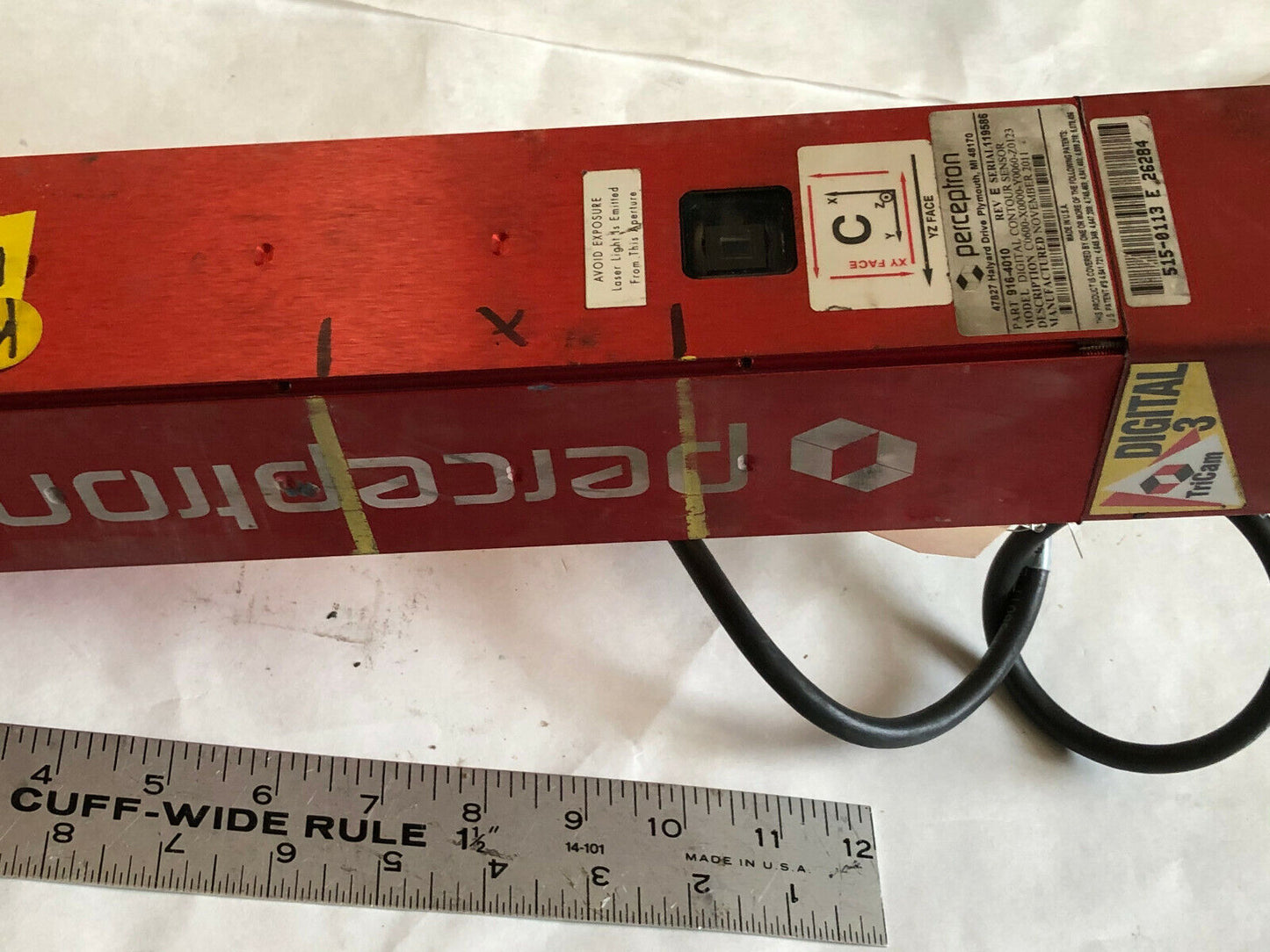 Perceptron 916-4010,C0600-X0000-Y0060-Z0123 Digital Contour Sensor,Tn