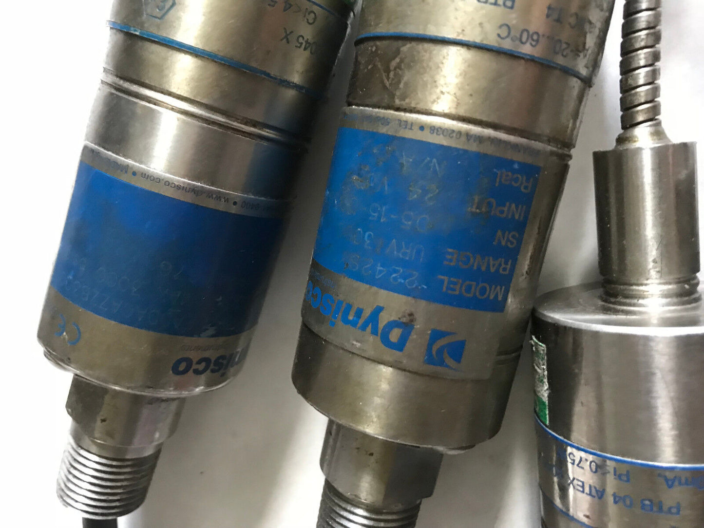 Lot 2 Dynisco 2242Sy13p20eaddbcazz Transducer 24Vdc, Range: Urv 3000/3000 Psi,Eq
