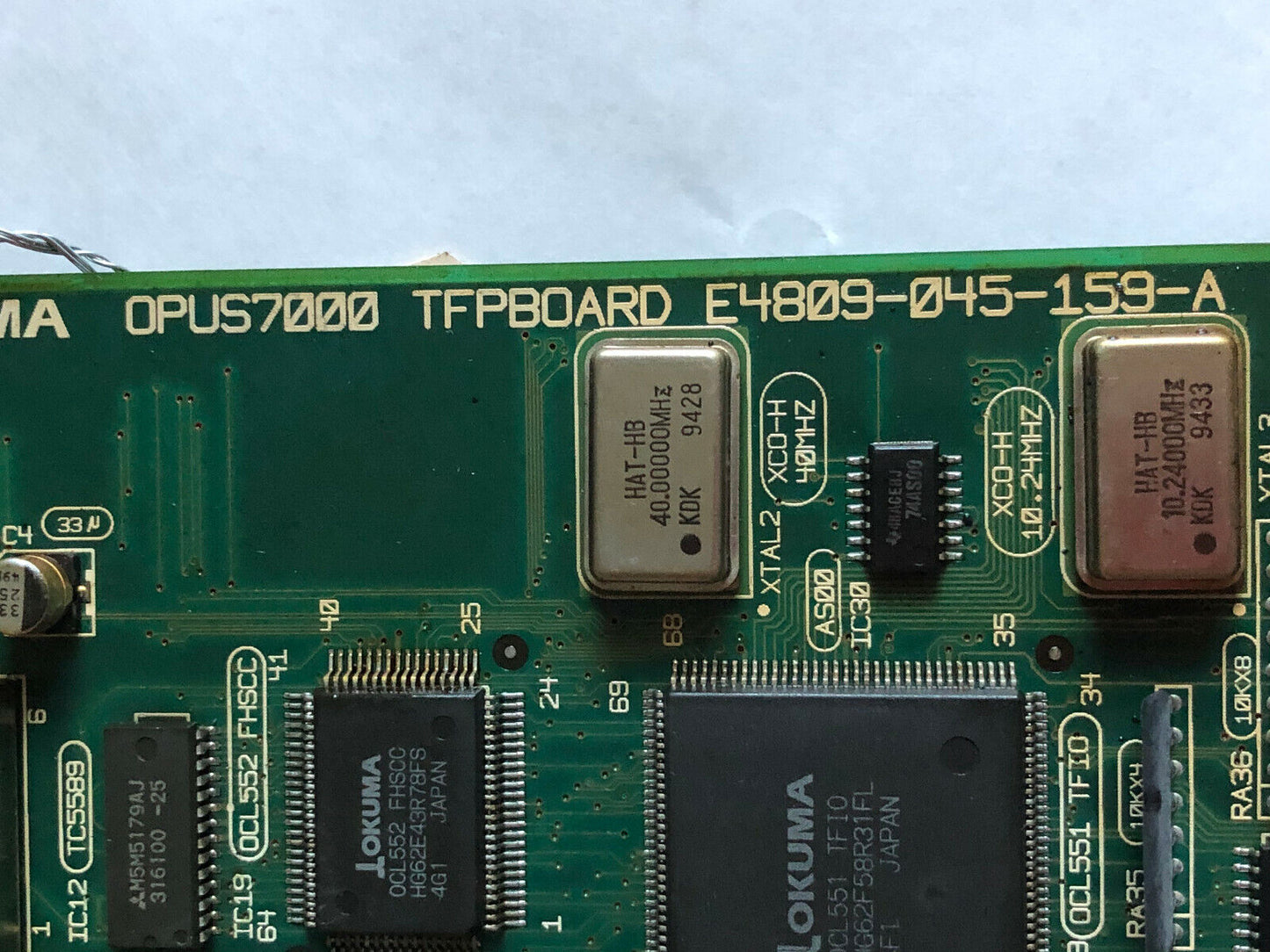 Okuma E4809-045-159-A Tfpboard,1911-2140-17-40,M4v0 Board,Opus7000,Th