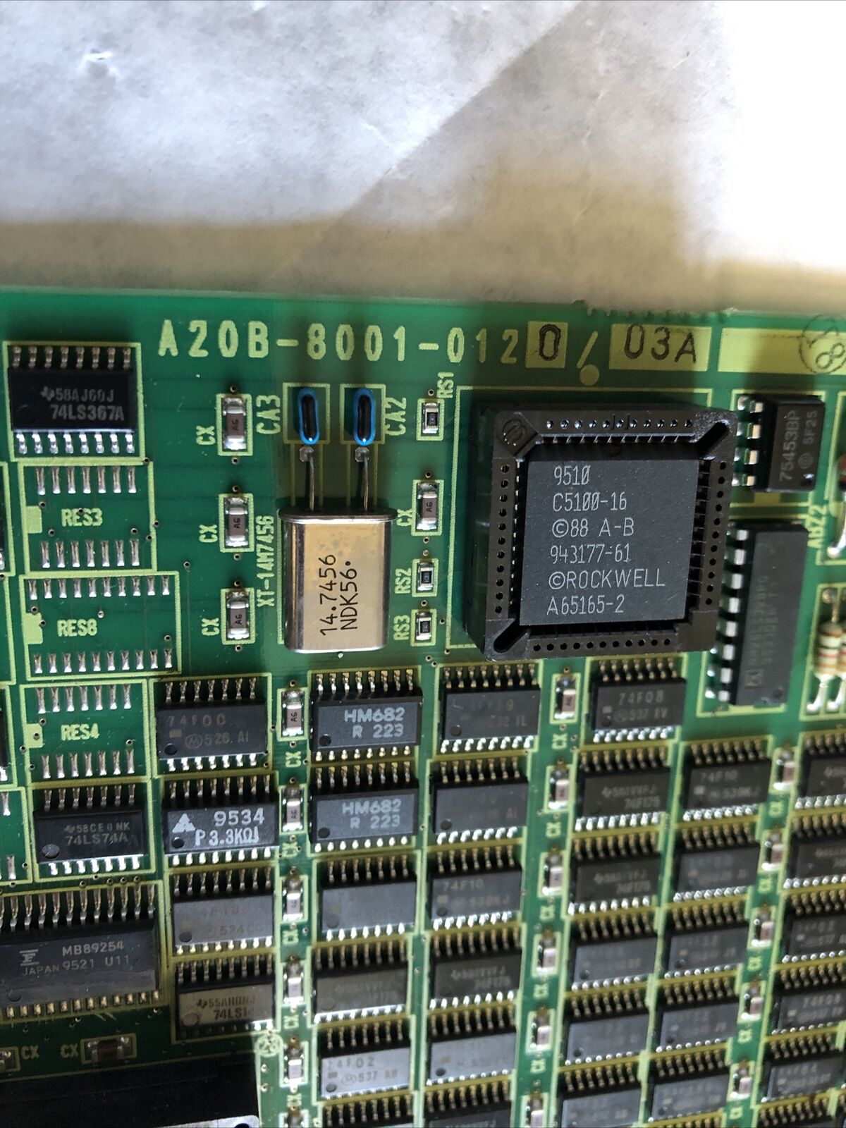 Fanuc A20b-8001-0120/03A,Fanuc A20b-8001-0120,A20b-1006-0220/01A,Ee