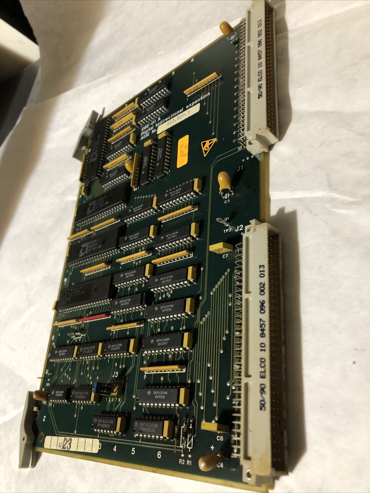 Agie 613.810.1 Dbe-01A Digital Bidirectional Expansion Pcb Card Dbe-O1a,Bx