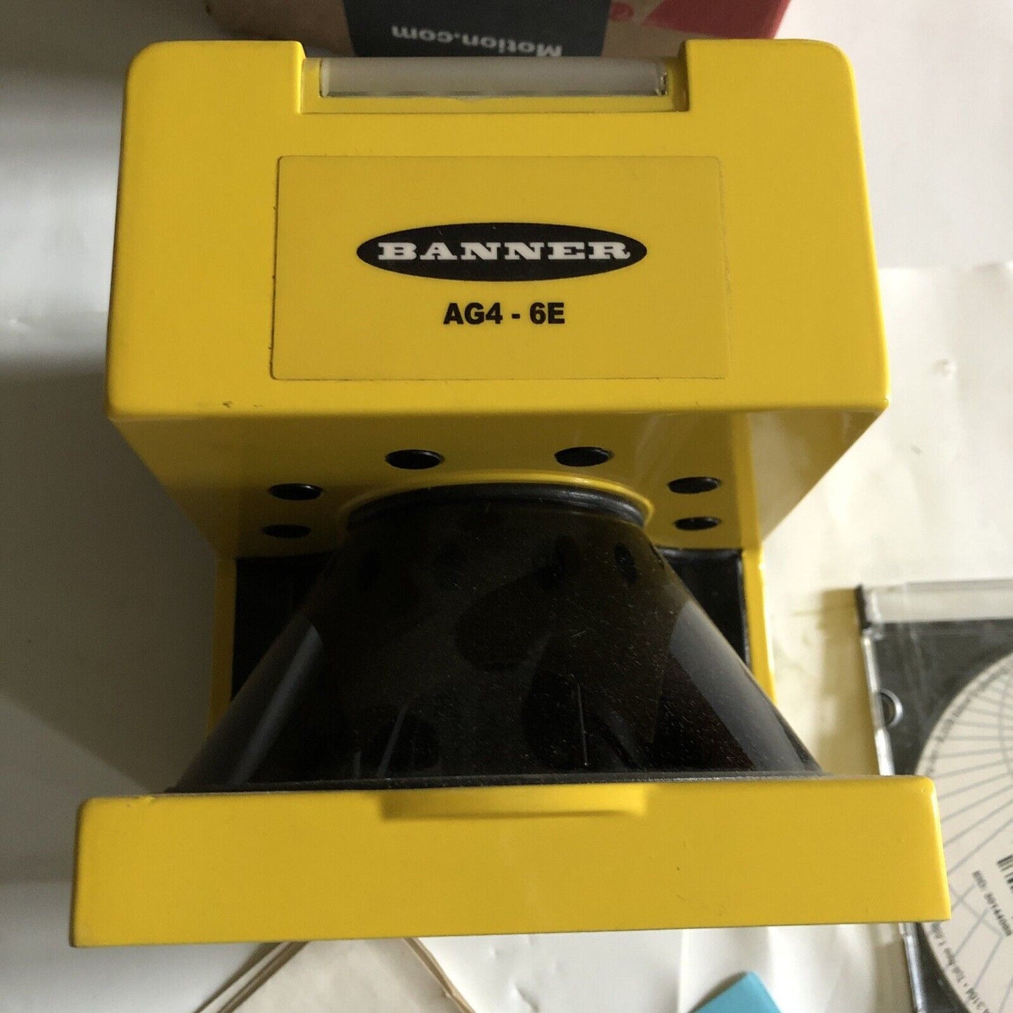 New Banner Ag4-6E Laser Scanner 12526,Ei