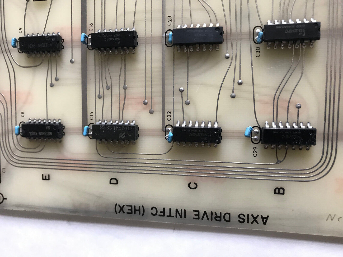 Charmilles Andrews 106717-001 Board,Axis Drive Intfc (Hex) 106717-Oo1 Aioj3,Si