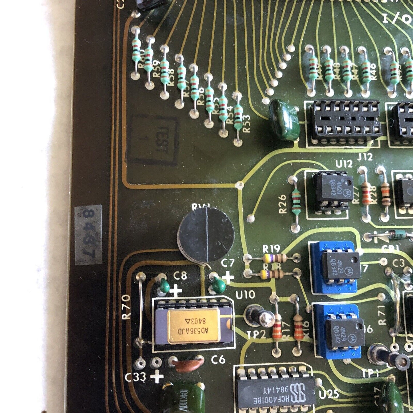 Environmental Pd0419,D61-275(4) Elem I/O-E Interface Board Pdo419,By