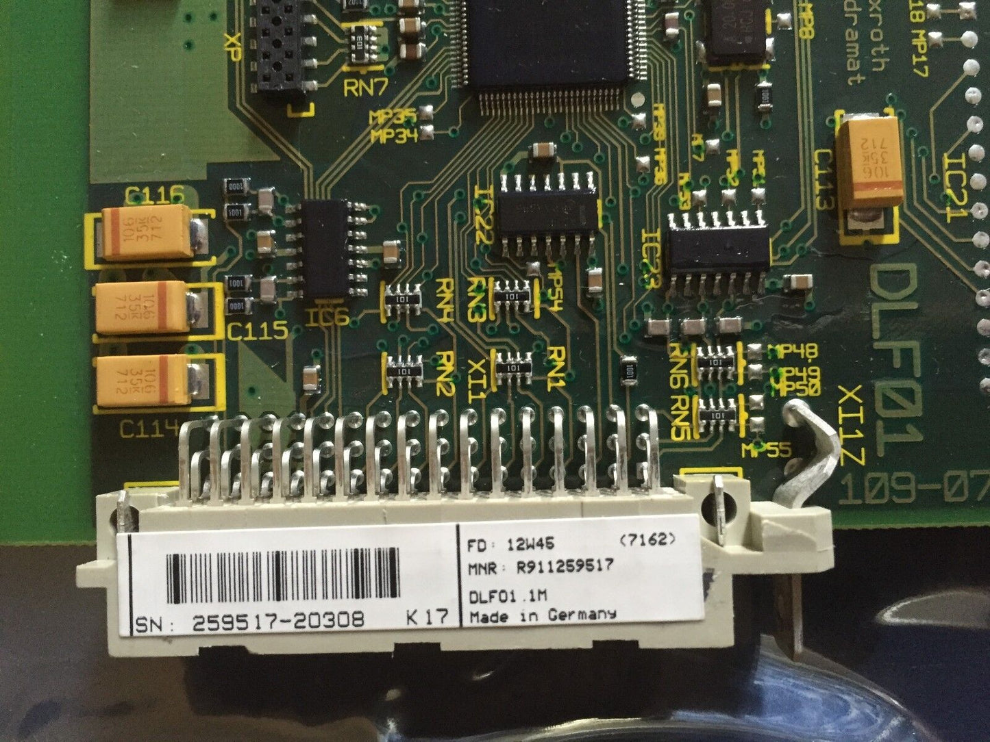 New Rexroth Dlf01,109-0785-3B21-08,Dlf1.1,109-0785-3A21-8 Interface Module,Ea