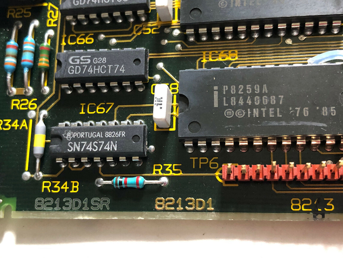 Iop 8263 General Electric 8213D1sr, 8213D1 Converteam Processor 8263-4164,Cg