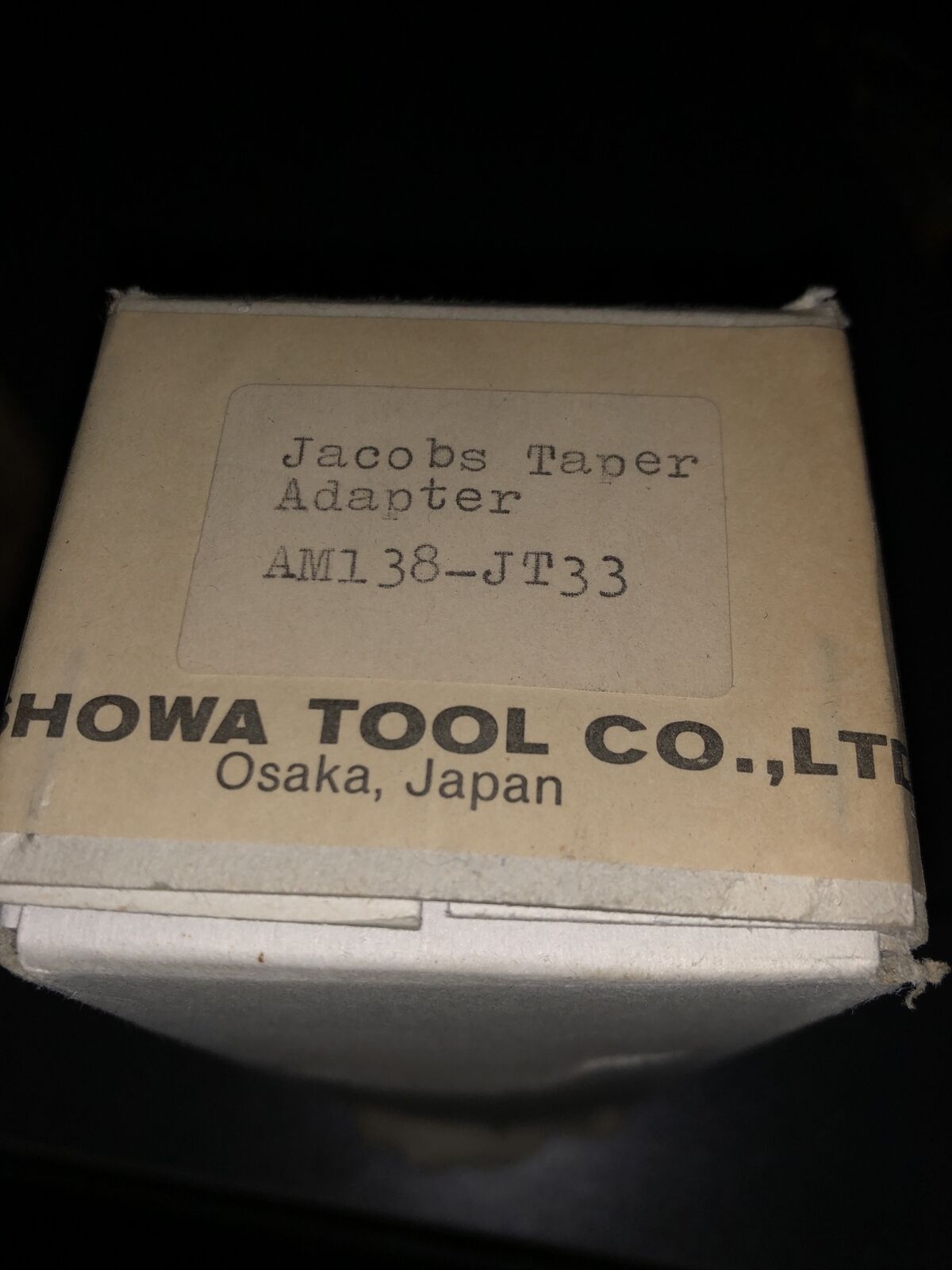 New Dapra Am138 Jt33 Showa Am138-Jt33 #33 Jacobs Taper Adapter,An