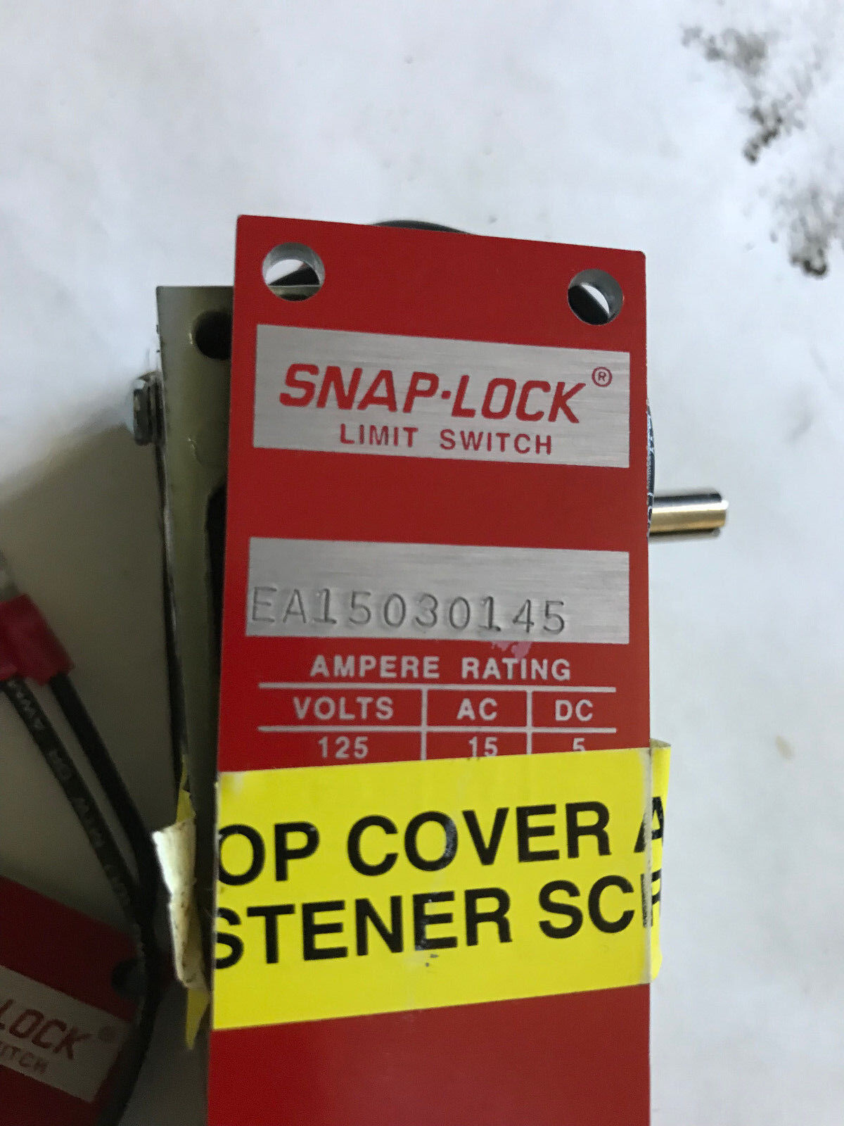 New Namco Ea15030145 Snap-Lock Limit Switch,Ax