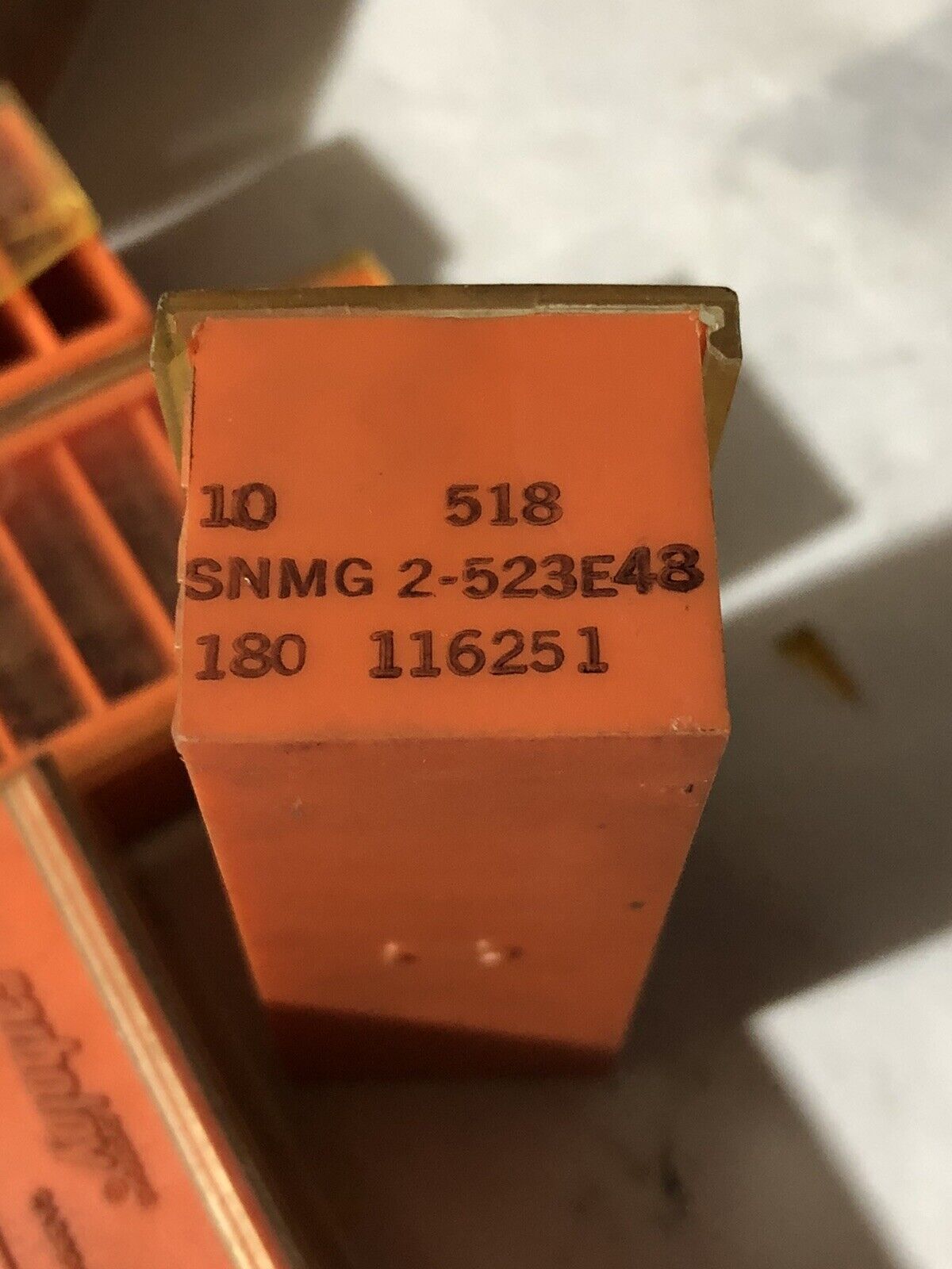 New Lot 50 Carboloy Snmg-2523E48,518 Grade,Carbide Inserts,Snmg 2-523E48,Tn
