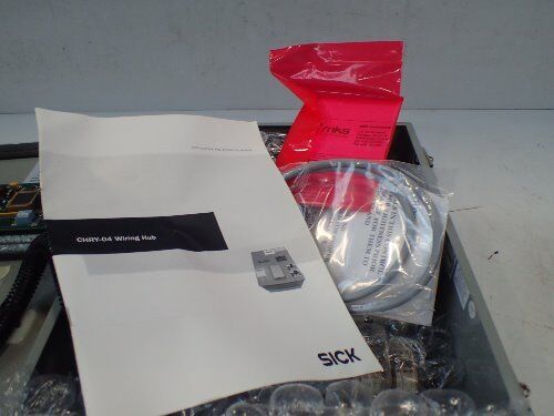 New Sick 405608 Bar Code Scanner Control Box,Chry-04,7027744,12290008,115Vac,Bu