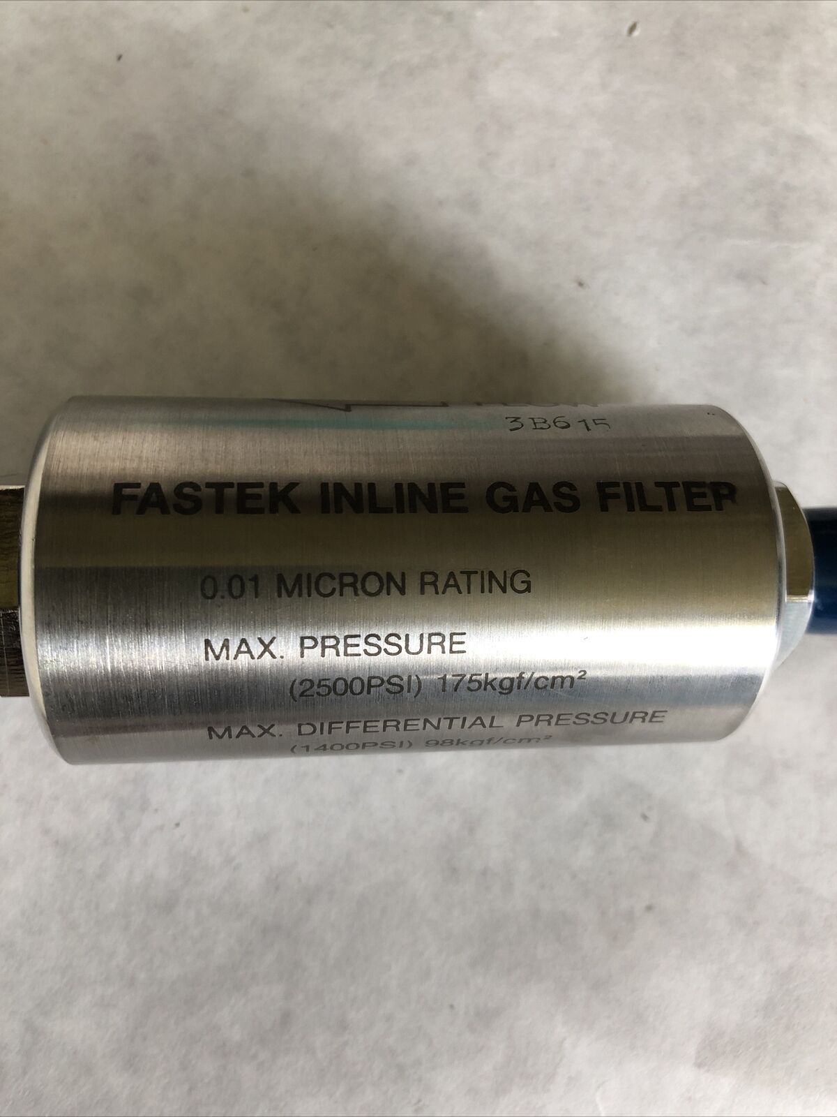 Fastek Inline Gas Filter 3B615, 51A1c1a11 Ceramic Gas Tank Mount 0.01Micron,Ba