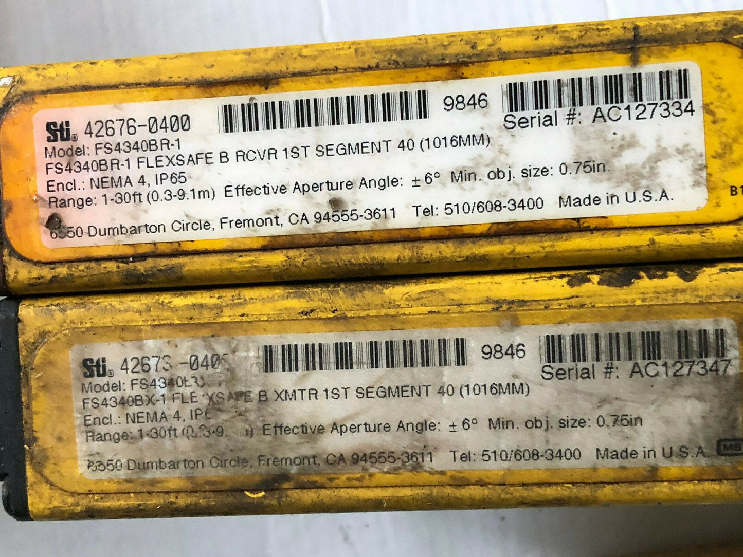 Sti Flexsafe Fs4300 Fs4340bx-1,Fs4340br-1,42673-0400,42676-0400,Light Curtain,Su