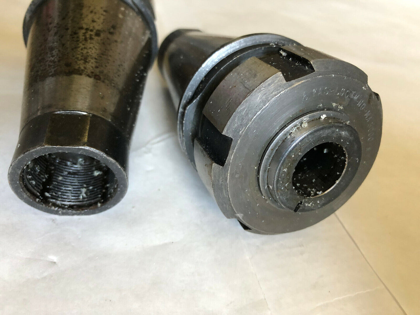 Lot 2 Fas-Loc No-Ma 5001B 2.5L Mod 7Rh Air Gage/Fl Collet Chuck,Tool Holder,Ew