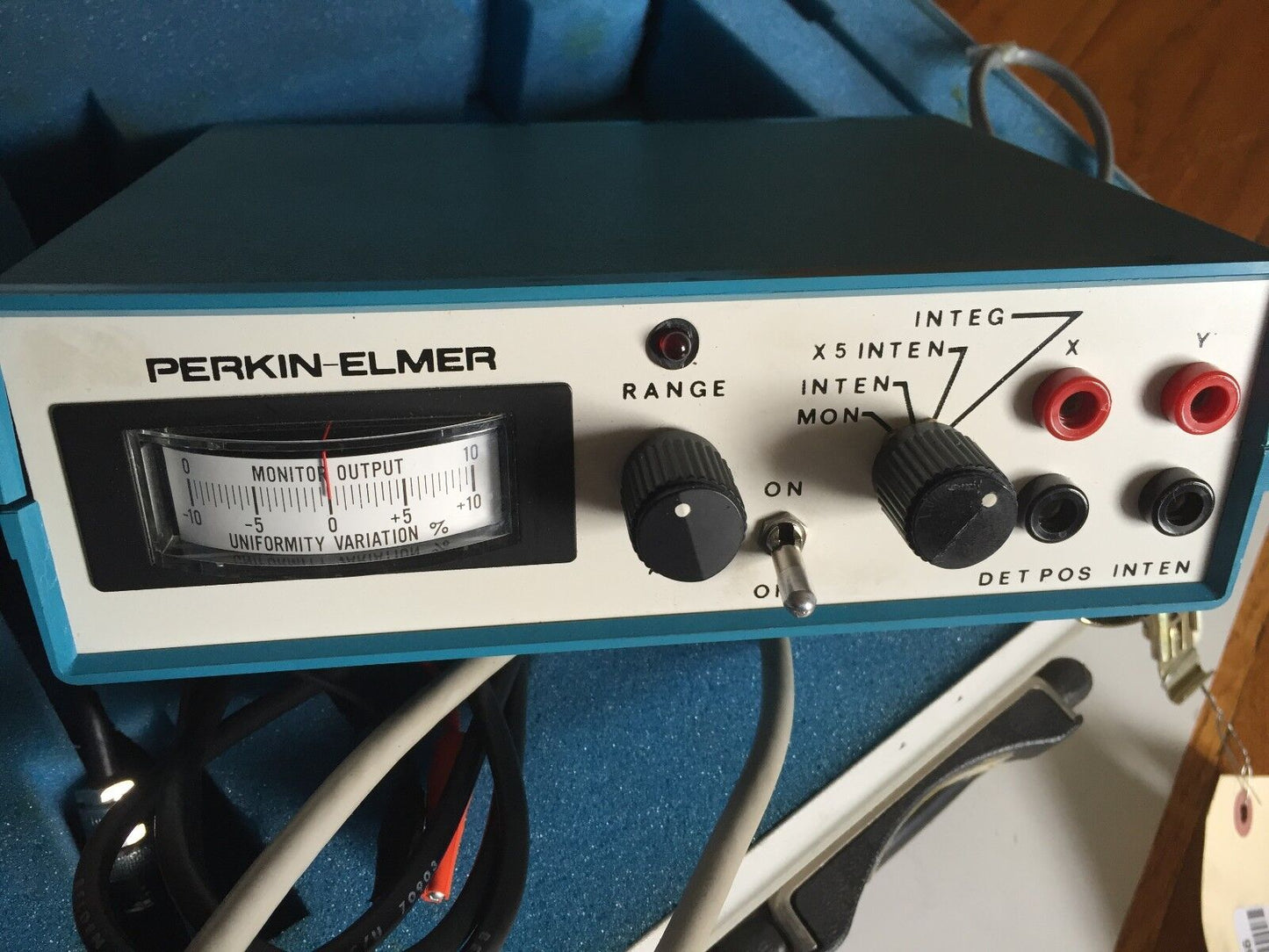 Perkin-Elmer Industrial Monitor 644-9971-001,115Vac,Belden 8262 Rg-58 C/U,Fg