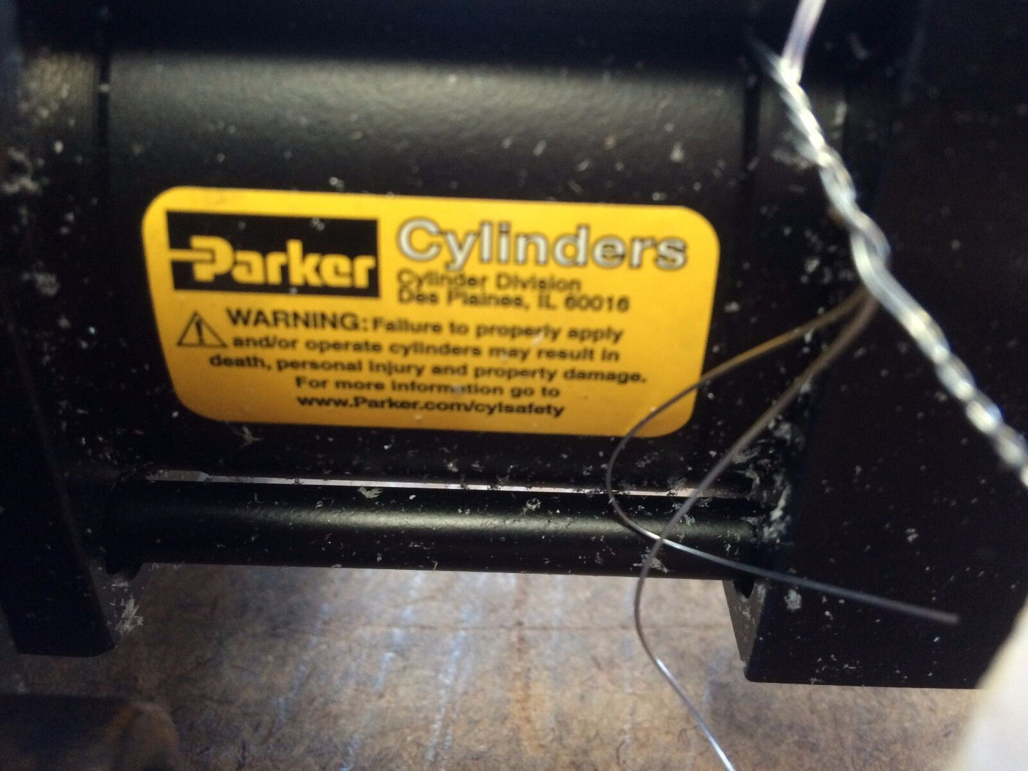 New Parker 02.00 D2anus13a 1.000 Pneumatic Pallet Stop,Series 2An,Ao