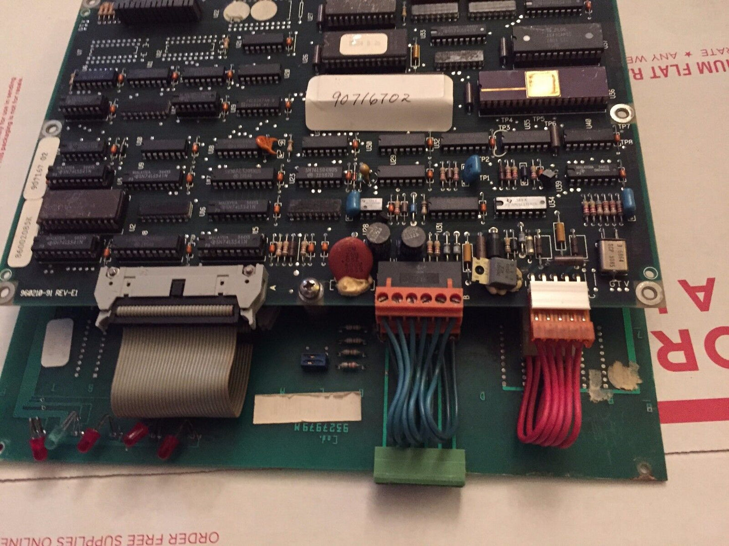 Allen Bradley 960210-91 Rev-E1,9327979M, 907167 Remote I/O Interface,Ec