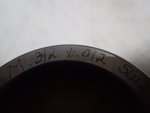 3 Mate Square Turret Punch Die,.312, 1.062+.012,.875,+.012 Die,M.312+.012,Tm