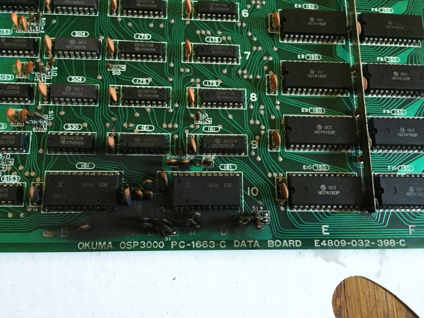 Okuma Osp3000 Pc-1663-C E-4809-032-398-C Data Board (Next Day Air Shipping),Fm