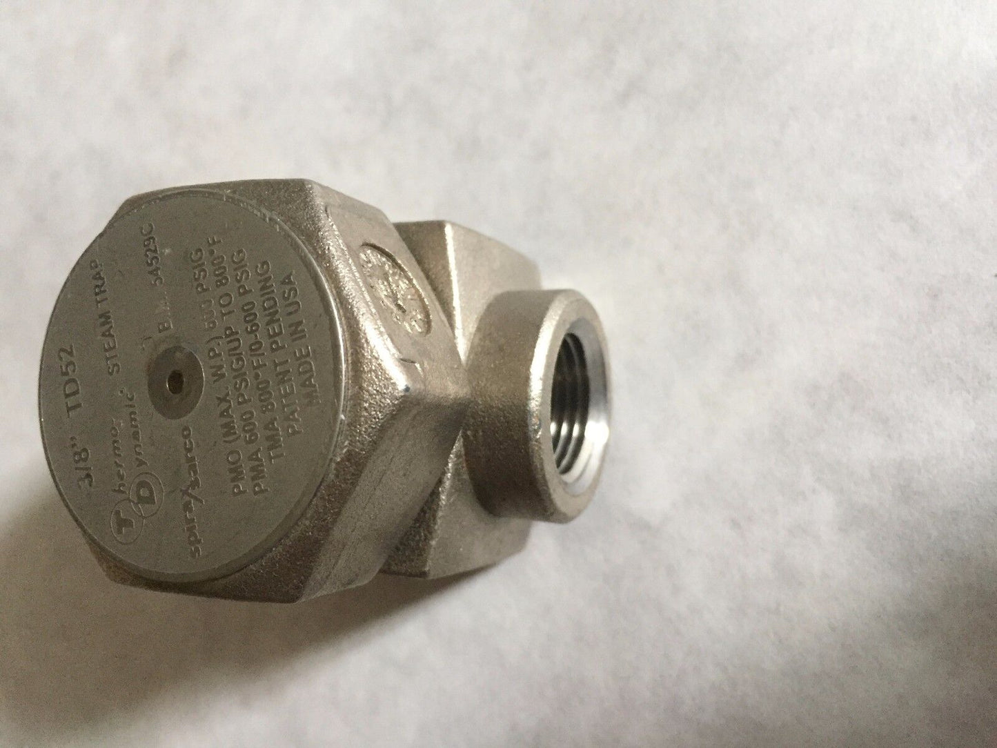 New Spirax Sarco 3/8” Td52 Steam Trap Spirax Sarco 54529C,Thermo Dynamic,Bm