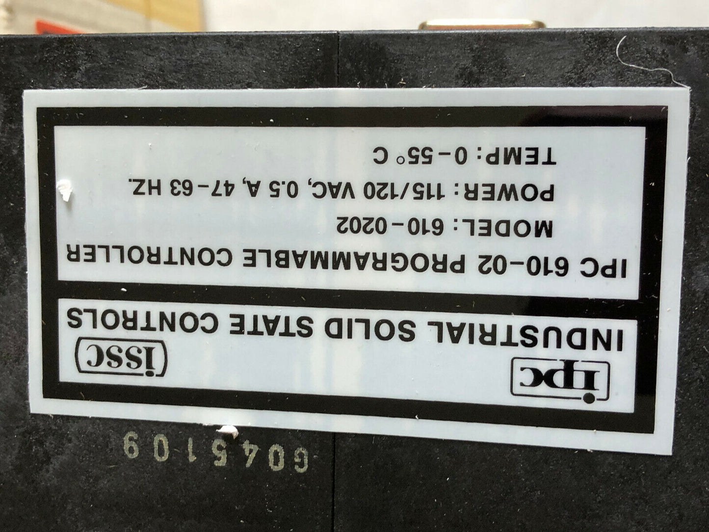 New Ipc 610-02,Issc 610-0202 Ipc 610-02 Industrial Solid State Controls Mini,Az