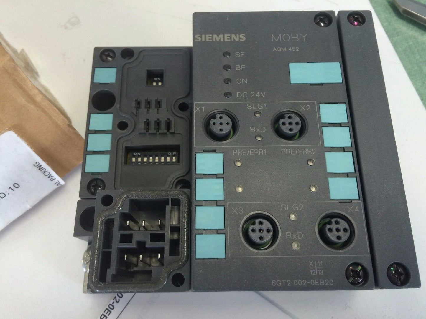 New Siemens 6Gt2 002-0Eb20 Interface Module Asm 452 Profi Dp/V1 Moby,Cr