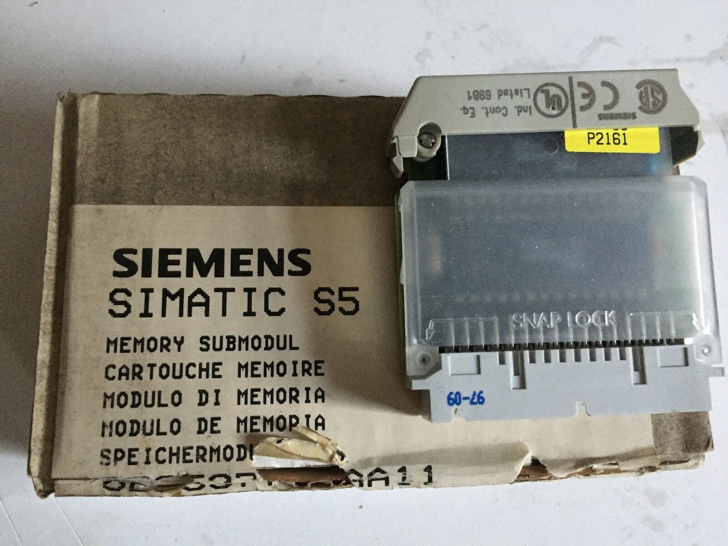 New Siemens 6Es5377-0Aa11 Memory Submodule 16Kb Ram,Bv