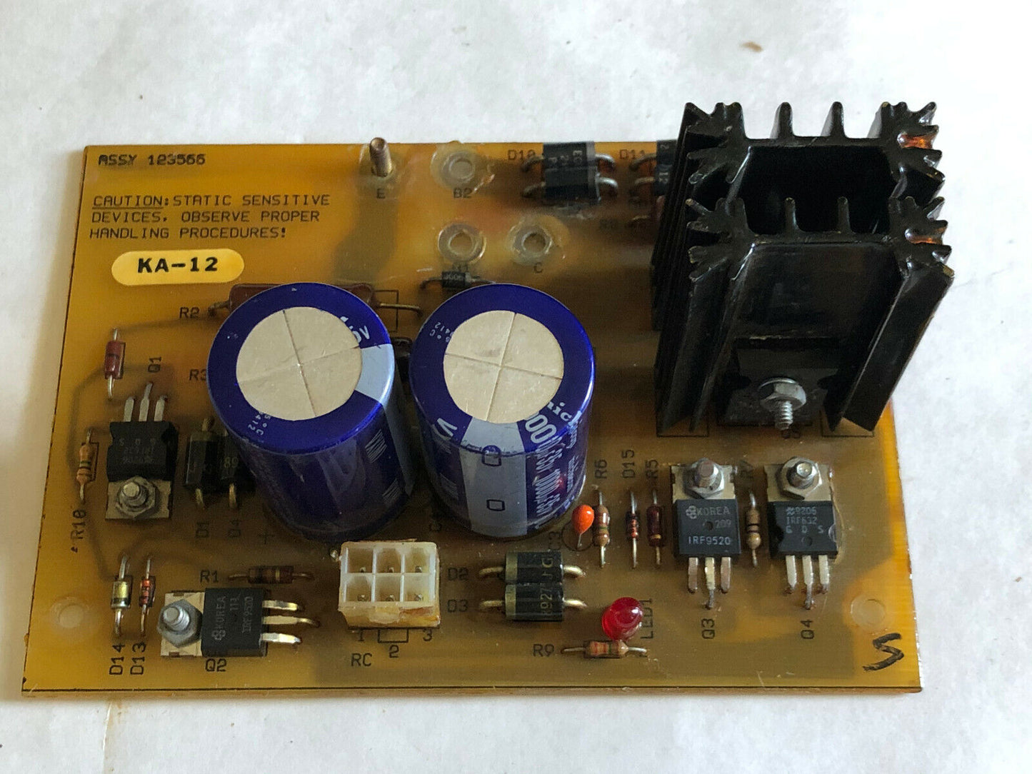 Generic 123566 Static Sensitive Plc Pcb Board,Dl