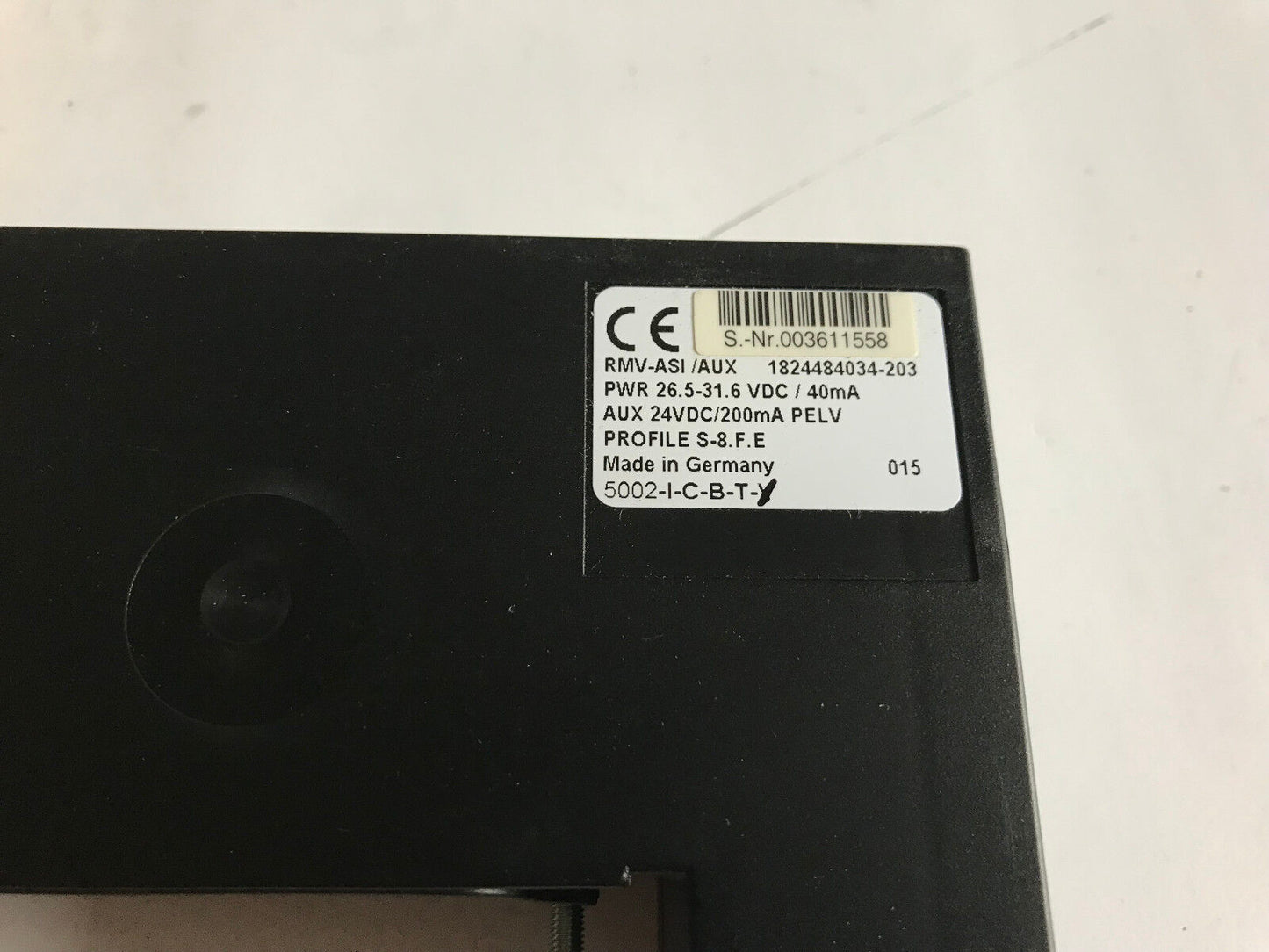 New Bosch Rmv-Asi/Aux 1824484034-202 As-Interface Bus Module 4402-1-C-B-T,Es