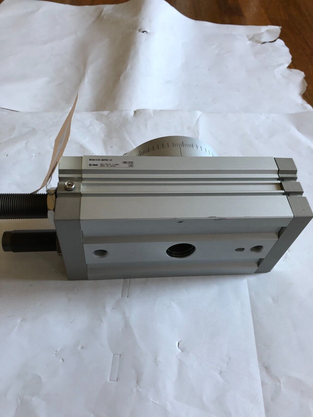 New Smc Msqb100r-M9pwv-Xf Rotary Actuator,Smc Msqb100r M9pwv Xf,Ev